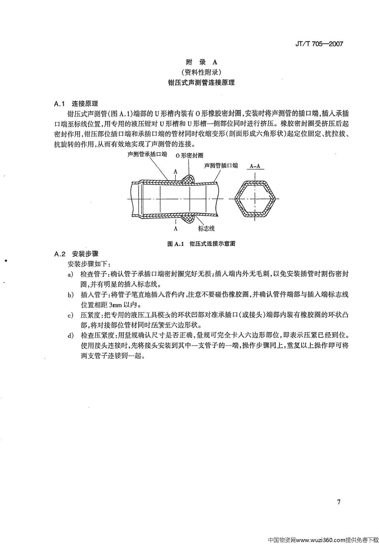 聲測管標(biāo)準(zhǔn)JT/T-705-2007(圖2)
